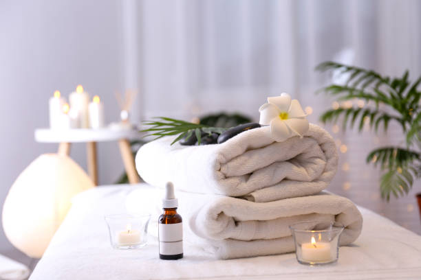 istock Massage room at the evening. 1481911518