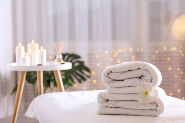 istock Massage room at the evening. 1481911744