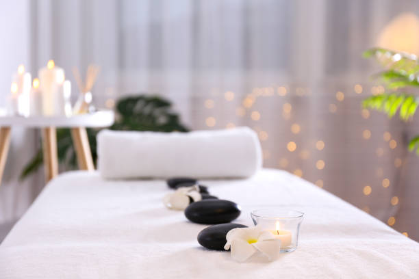 istock Massage room at the evening. 1481911760
