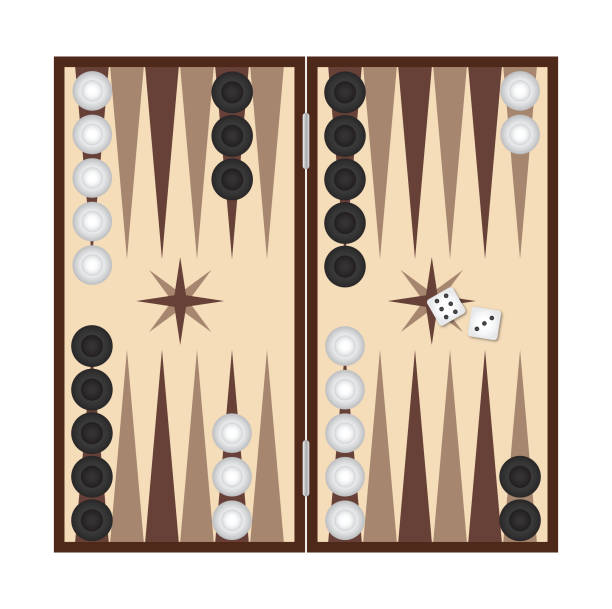 tavla tavla backgammon stock illustrations