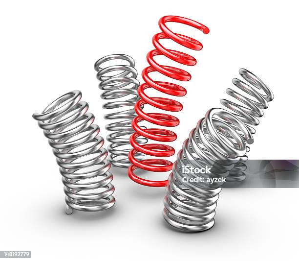 Be Different Springs Stock Photo - Download Image Now - Bouncing, Coiled Spring, Flexibility