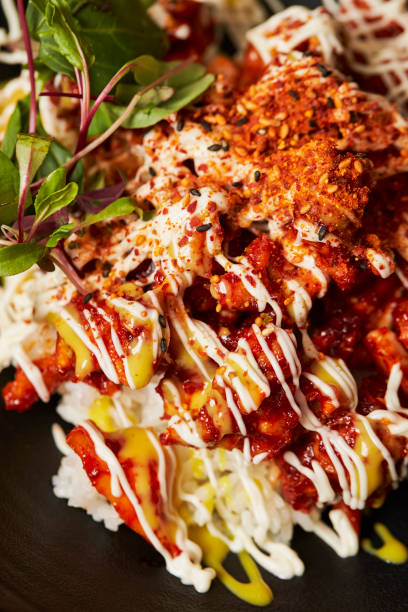 Spicy Chicken Fried Rice Bowl