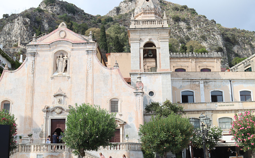 Low Angle View Of Church Of Santa Maria Assunta,Positano,Italy
