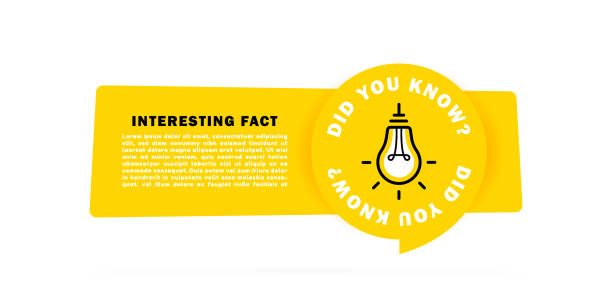 Did you know geometric banner with light bulb emblem and Interesting fact. Banner design for business and advertising. Vector illustration Did you know geometric banner with light bulb emblem and Interesting fact. Banner design for business and advertising. Vector illustration. fact bubble stock illustrations