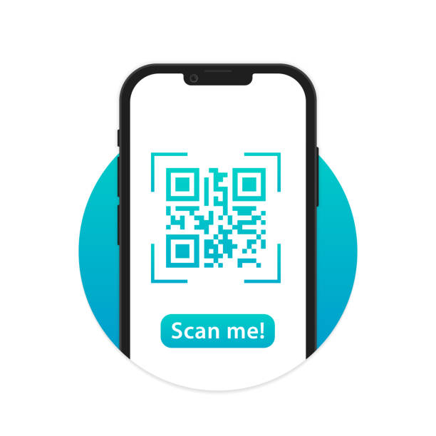 Qr Code SCAN ME template with a smartphone for application screenshot presentation. Can use for, landing page, template, ui, web, mobile app, banner flyer. Qr Verification Concept. Vector illustration Qr Code SCAN ME template with a smartphone for application screenshot presentation. Can use for, landing page, template, ui, web, mobile app, banner flyer. Qr Verification Concept. Vector illustration you and me stock illustrations