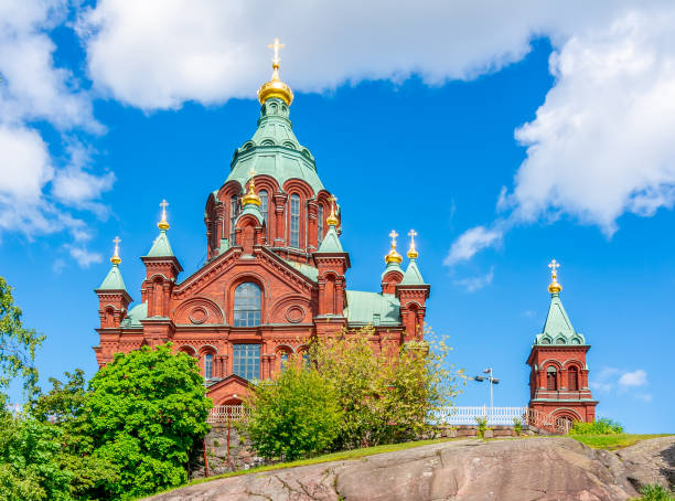 istock Uspenski Cathedral (Uspenskin katedraali) in Helsinki, Finland 1481997032