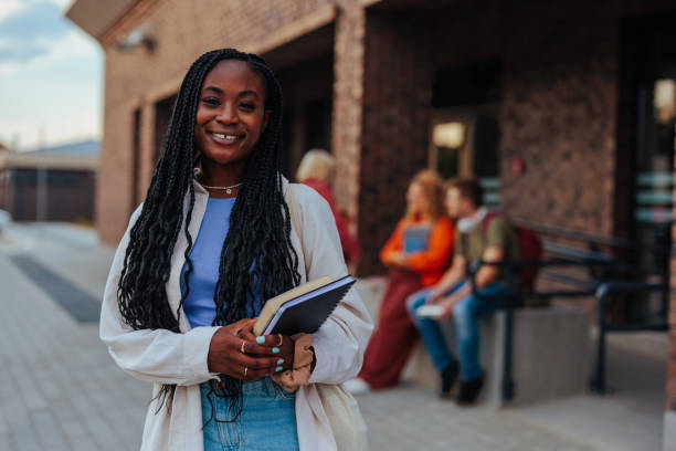 istock African American student at university. 1482001572