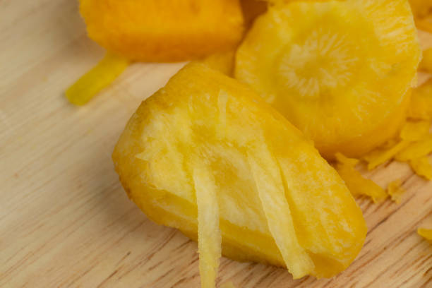 istock Finely grated yellow carrots in the kitchen 1482001783