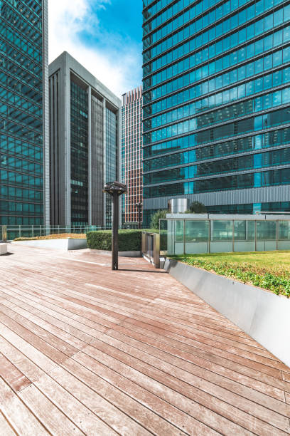 istock Office park of the Tokyo business district 1482009196