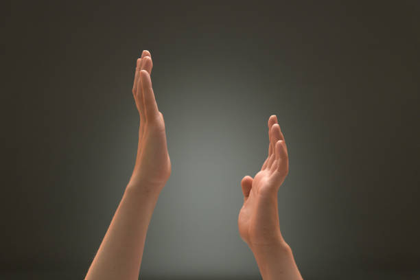 istock Women's palms up in a dance gesture 1482012935