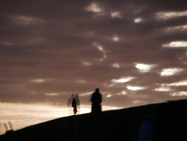 istock Peopla on the dike at the north sea 1482024221