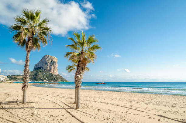 istock Mediterranean beach in Calpe, Spain 1482029537