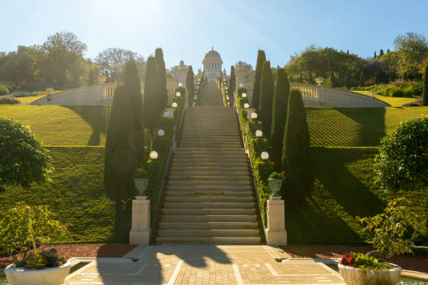 istock Bahai gardens in Haifa, Israel 1482034750