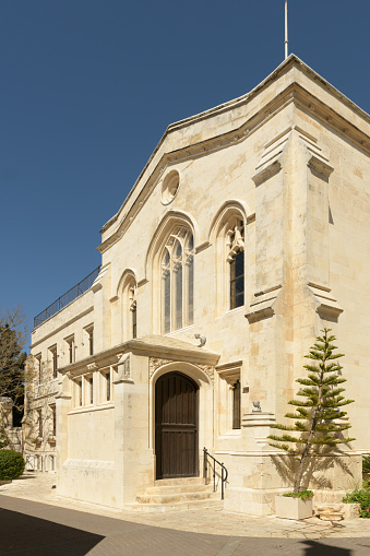 Christ Church in Jerusalem, Israel. Evangelical Anglican congregation and the oldest Protestant Church in the Middle East.