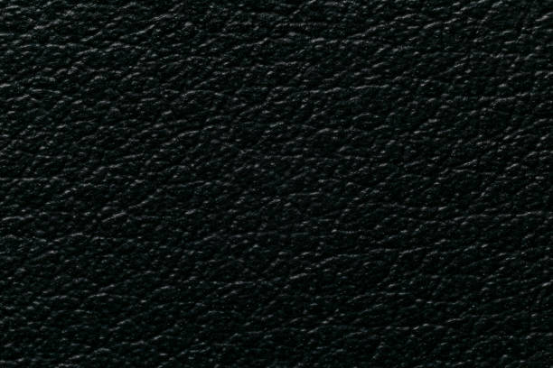 istock Black leatherette texture, eco-leather, close-up macro view 1482038603