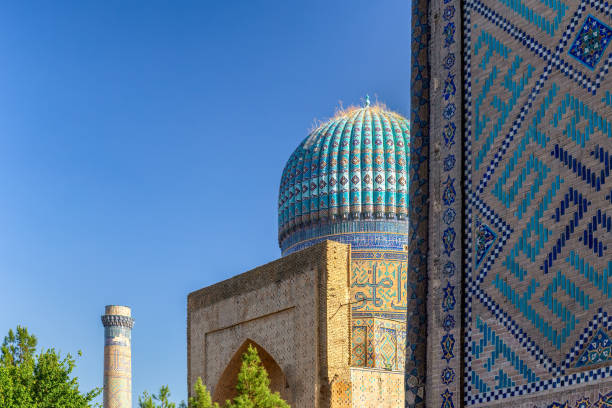istock Bibi-Khanym Mosque close up. Samarkand , Uzbekistan 1482038652