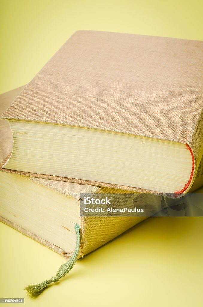 Viejo libros - Foto de stock de Amarillo - Color libre de derechos