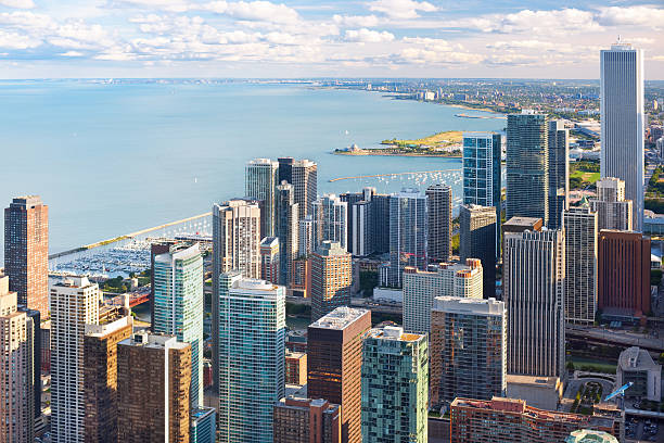 istock View of Chicago from Hancock Center 148204683