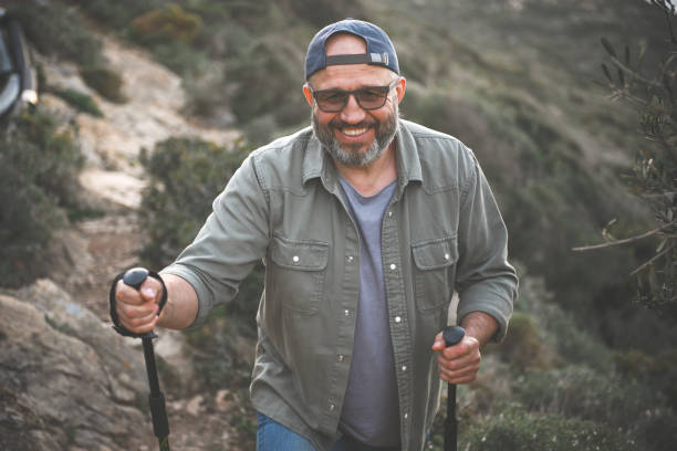 istock Mature adult man traveler 1482056821