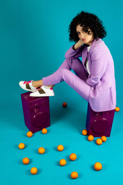 istock The woman is holding sneakers 1482061458
