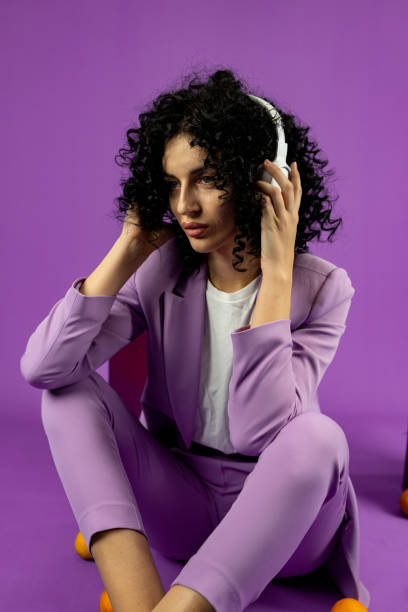 istock Beautiful  girl with curly 1482062198