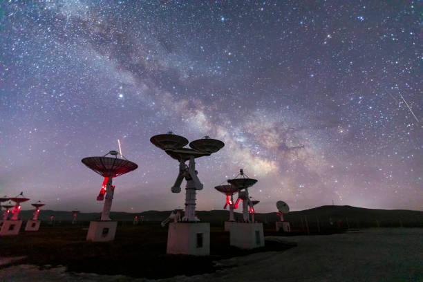 istock Radio telescopes and the Milky Way 1482062217
