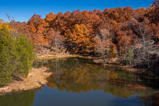istock Elephant Rocks SP - Flooded Quarry & Autumn Reflection 1482063670