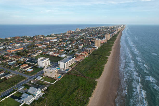 istock Aerial views from over South Padre Island Texas 1482091343