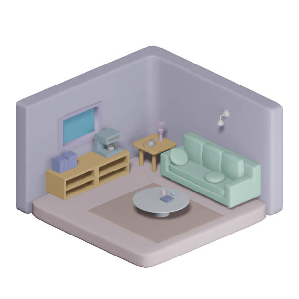 istock 3D living room minimal concept 1482112194