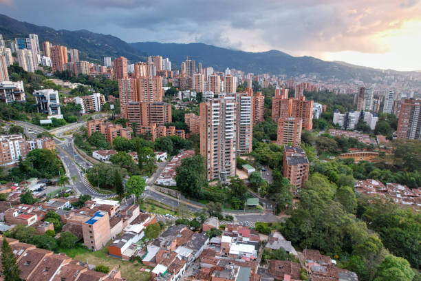 istock Aerial views from over Medellin, Colombia 1482112391