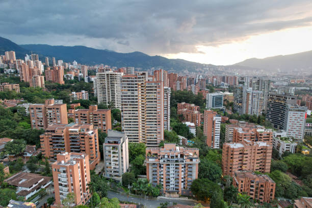 istock Aerial views from over Medellin, Colombia 1482115816