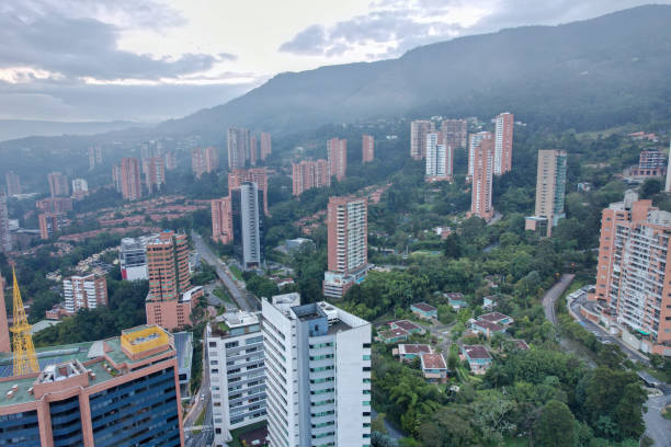 istock Aerial views from over Medellin, Colombia 1482116089