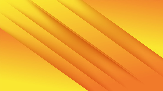 istock Modern futuristic technology orange yellow gradient texture stripes line background 1482119400