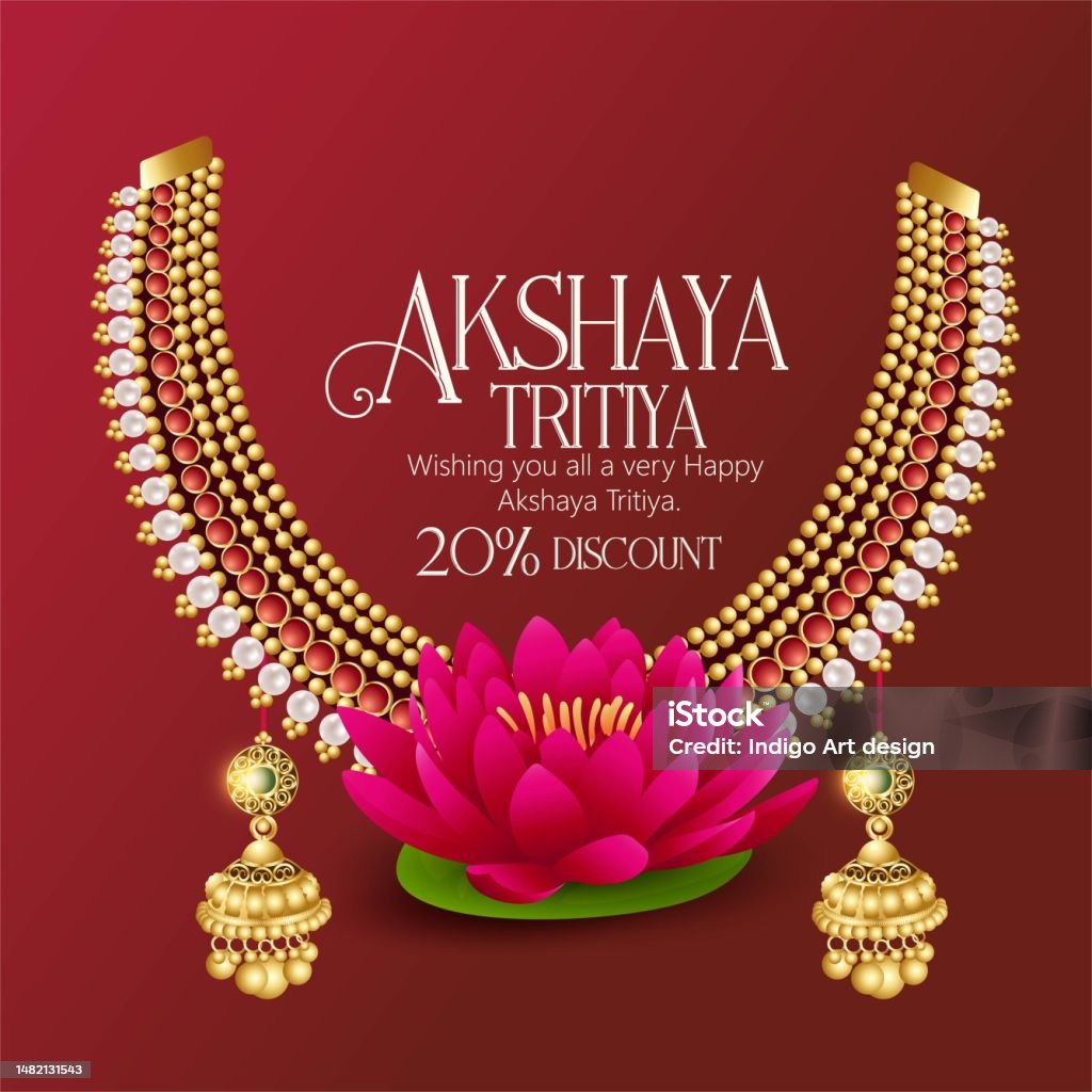 Akshaya Tritiya Akha Teej Stock Illustration - Download Image Now ...