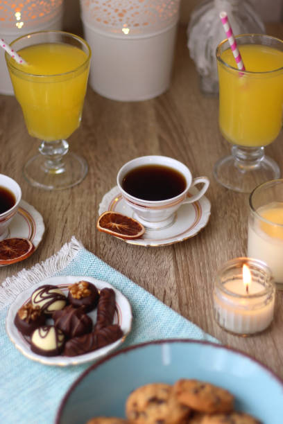 istock Chocolates, Cookies, Drinks and Candles 1482161088