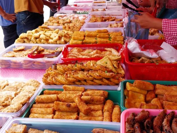 istock Tempting Selection of Traditional Fried Snacks 1482165706