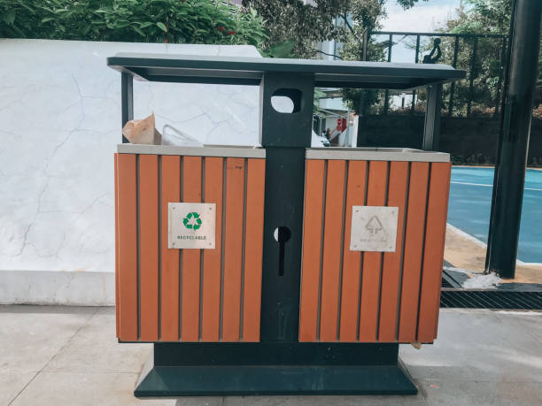 istock Garbage in trash cans, recycling of garbage separation 1482167028