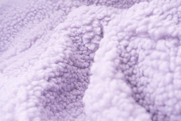 istock Purple fur texture as a background. 1482174739