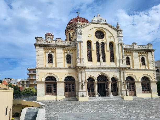 istock Greece, Crete, Iraklio, Agios Minas Cathedral 1482177142