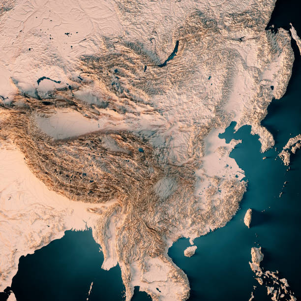 istock China 3D Render Topographic Map Dark Ocean Neutral 1482182031