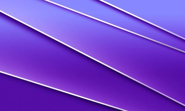 istock Illustration of a vibrant abstract purple background with dynamic white lines 1482188678