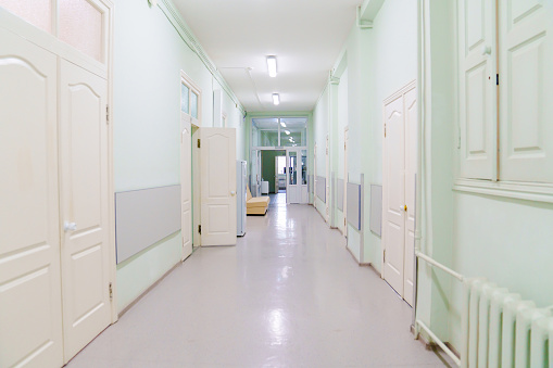 Corridor in a clinic