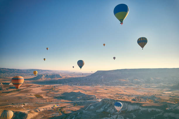 istock Hot air balloons at Cappadocia 1482194250