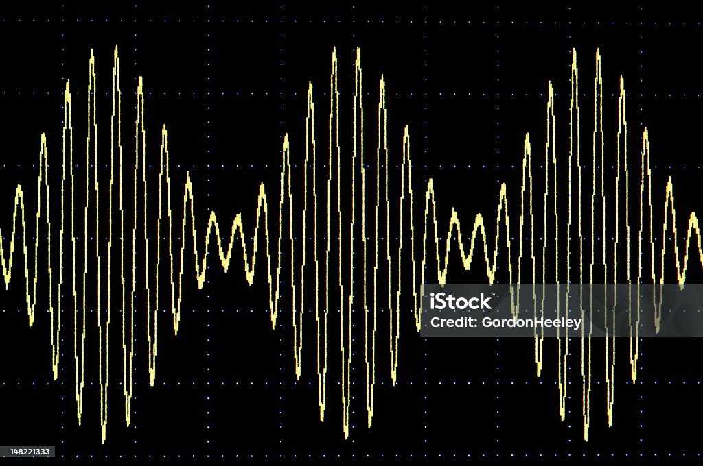 変調正弦波 - 正弦波のロイヤリティフリーストックフォト