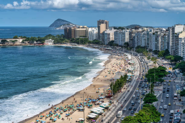 istock Copacabana Beach in Rio De Janeiro 1482223132