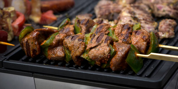 istock view of beef being cooked on a griddle 1482224550