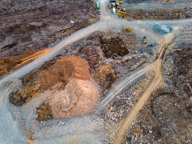 istock Aerial View of Construction Site 1482232548