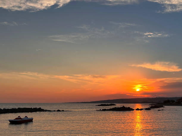 istock Sunset over the sea on a late summer day 1482234828