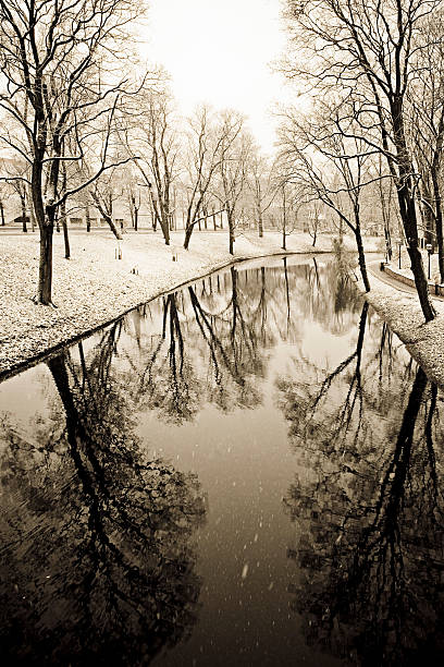 istock Winter in the city park 148223595
