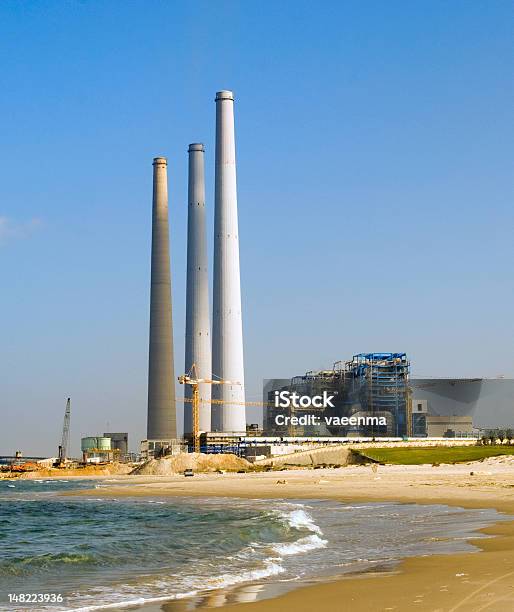 Foto de Fossil Alimentada Estação Elétrica e mais fotos de stock de Areia - Areia, Cano, Carvão